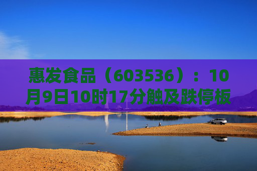 惠发食品（603536）：10月9日10时17分触及跌停板