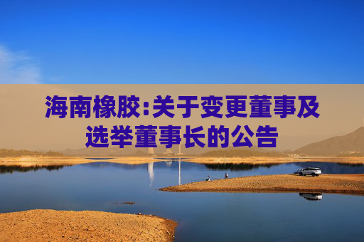 海南橡胶:关于变更董事及选举董事长的公告