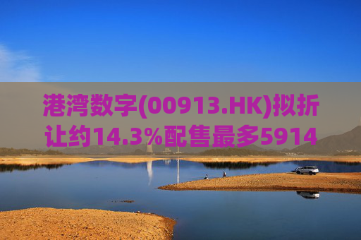 港湾数字(00913.HK)拟折让约14.3%配售最多5914万股