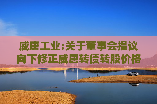 威唐工业:关于董事会提议向下修正威唐转债转股价格的公告