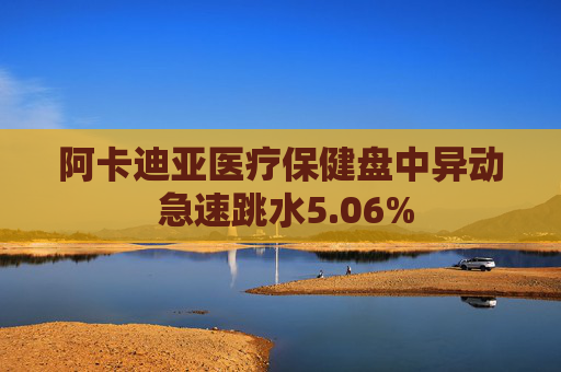 阿卡迪亚医疗保健盘中异动 急速跳水5.06%