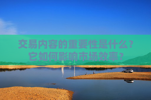 交易内容的重要性是什么？它如何影响市场效率？