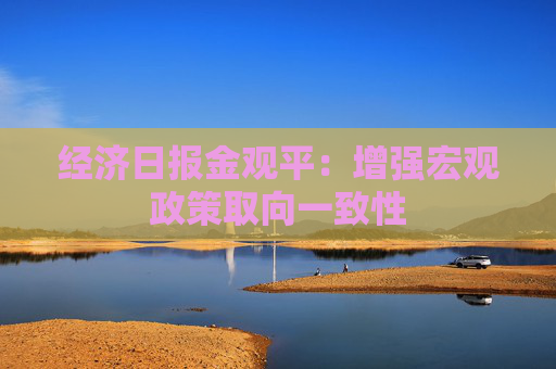 经济日报金观平：增强宏观政策取向一致性