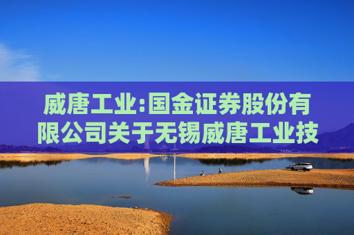威唐工业:国金证券股份有限公司关于无锡威唐工业技术股份有限公司新增关联交易的专项核查意见