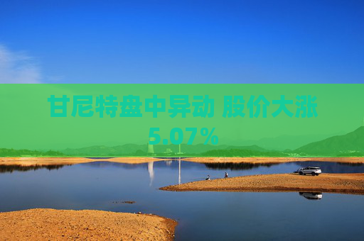 甘尼特盘中异动 股价大涨5.07%