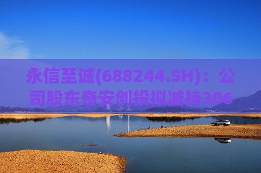 永信至诚(688244.SH)：公司股东奇安创投拟减持306.7万股，不超过总股本3%