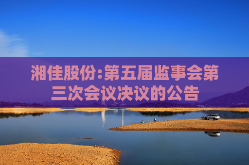 湘佳股份:第五届监事会第三次会议决议的公告