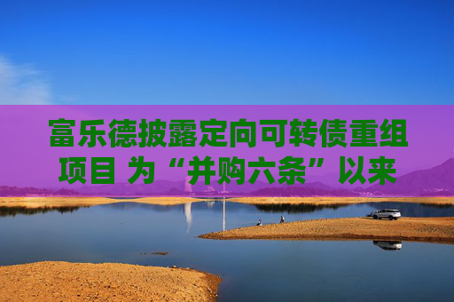 富乐德披露定向可转债重组项目 为“并购六条”以来首单