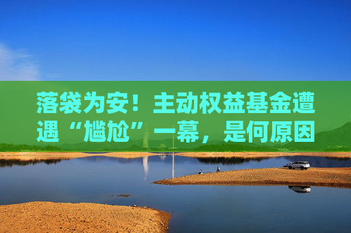 落袋为安！主动权益基金遭遇“尴尬”一幕，是何原因？