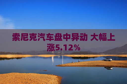 索尼克汽车盘中异动 大幅上涨5.12%