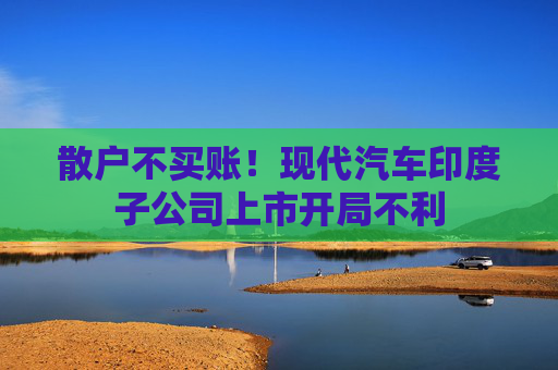 散户不买账！现代汽车印度子公司上市开局不利
