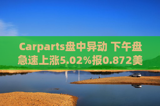 Carparts盘中异动 下午盘急速上涨5.02%报0.872美元