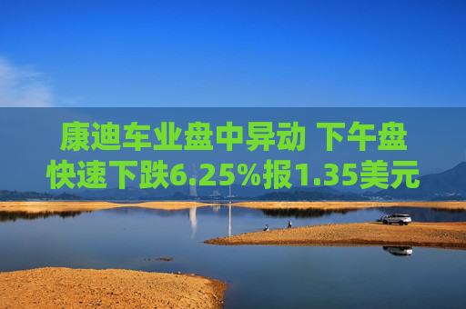 康迪车业盘中异动 下午盘快速下跌6.25%报1.35美元