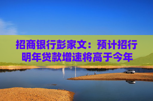 招商银行彭家文：预计招行明年贷款增速将高于今年