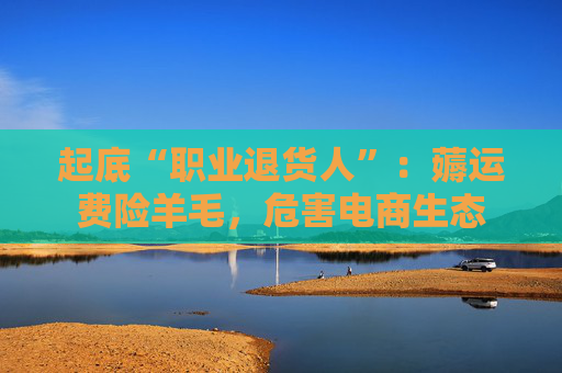 起底“职业退货人”：薅运费险羊毛，危害电商生态