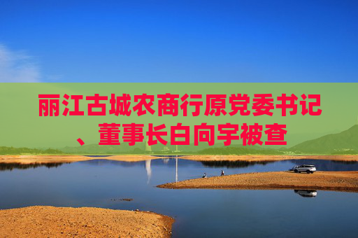 丽江古城农商行原党委书记、董事长白向宇被查