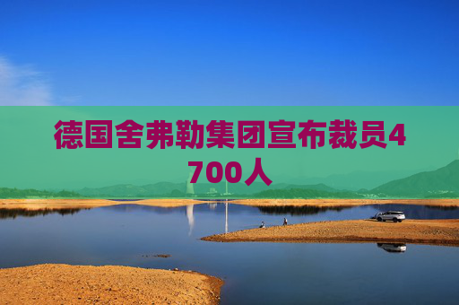 德国舍弗勒集团宣布裁员4700人