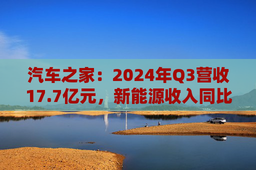 汽车之家：2024年Q3营收17.7亿元，新能源收入同比增长54%