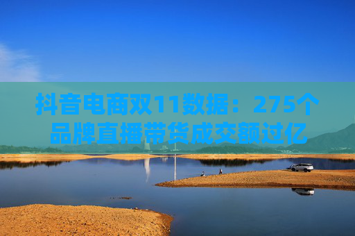 抖音电商双11数据：275个品牌直播带货成交额过亿
