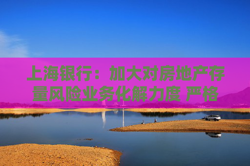 上海银行：加大对房地产存量风险业务化解力度 严格新投放业务准入门槛