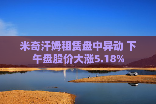 米奇汗姆租赁盘中异动 下午盘股价大涨5.18%
