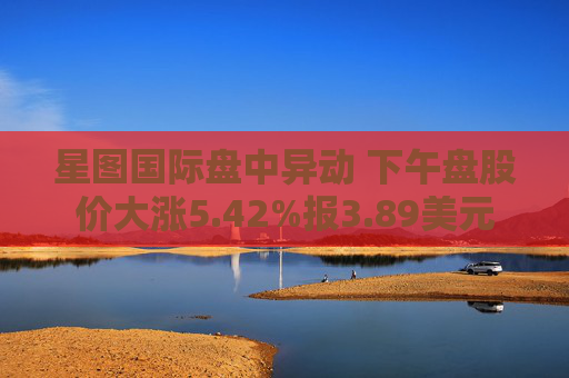 星图国际盘中异动 下午盘股价大涨5.42%报3.89美元