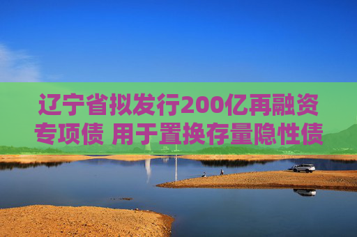 辽宁省拟发行200亿再融资专项债 用于置换存量隐性债务