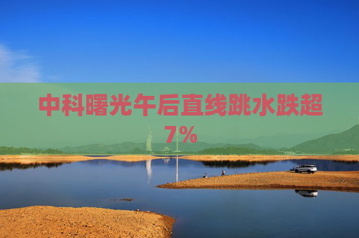 中科曙光午后直线跳水跌超7%