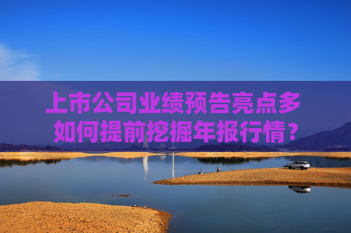 上市公司业绩预告亮点多 如何提前挖掘年报行情？