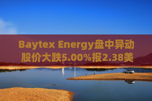 Baytex Energy盘中异动 股价大跌5.00%报2.38美元