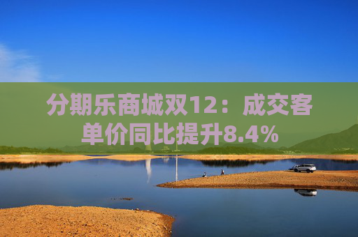 分期乐商城双12：成交客单价同比提升8.4%