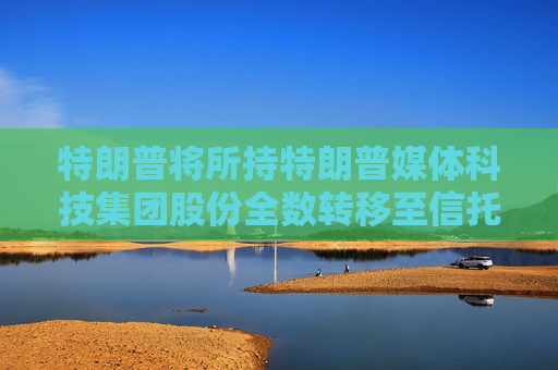 特朗普将所持特朗普媒体科技集团股份全数转移至信托 儿子为唯一受托人