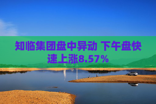 知临集团盘中异动 下午盘快速上涨8.57%