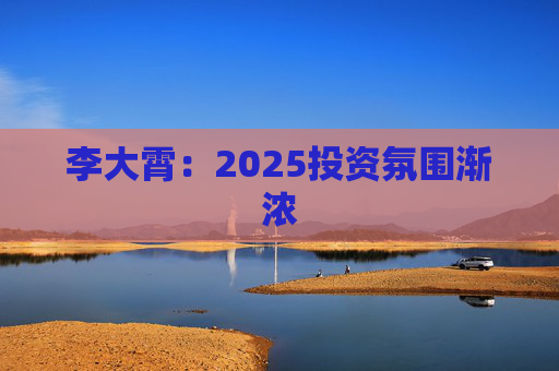 李大霄：2025投资氛围渐浓