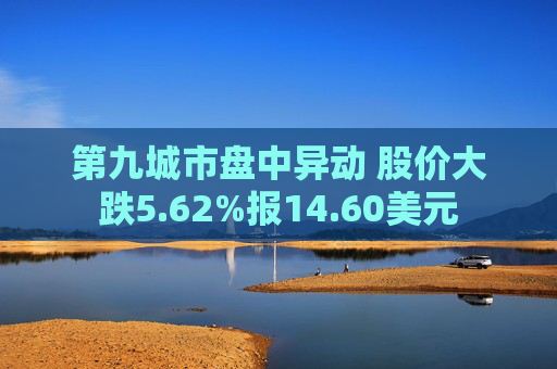 第九城市盘中异动 股价大跌5.62%报14.60美元