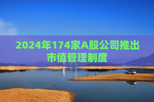 2024年174家A股公司推出市值管理制度