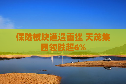 保险板块遭遇重挫 天茂集团领跌超6%