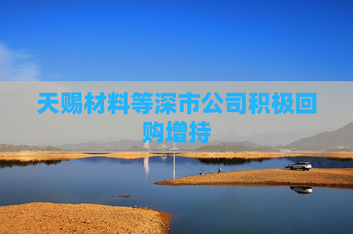 天赐材料等深市公司积极回购增持