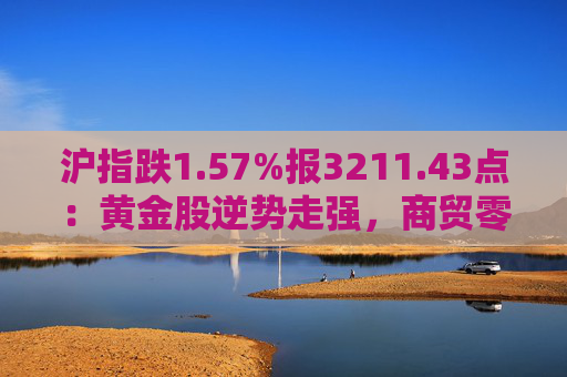 沪指跌1.57%报3211.43点：黄金股逆势走强，商贸零售掀跌停潮