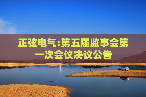 正弦电气:第五届监事会第一次会议决议公告