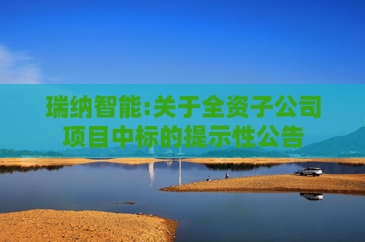 瑞纳智能:关于全资子公司项目中标的提示性公告