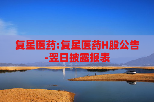 复星医药:复星医药H股公告-翌日披露报表
