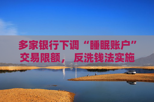 多家银行下调“睡眠账户”交易限额， 反洗钱法实施后效果初显