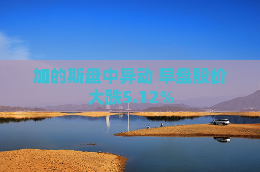 加的斯盘中异动 早盘股价大跌5.12%