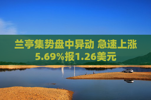 兰亭集势盘中异动 急速上涨5.69%报1.26美元