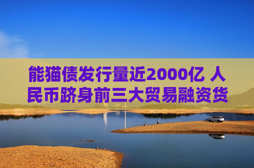 能猫债发行量近2000亿 人民币跻身前三大贸易融资货币