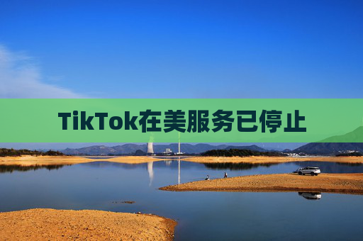 TikTok在美服务已停止