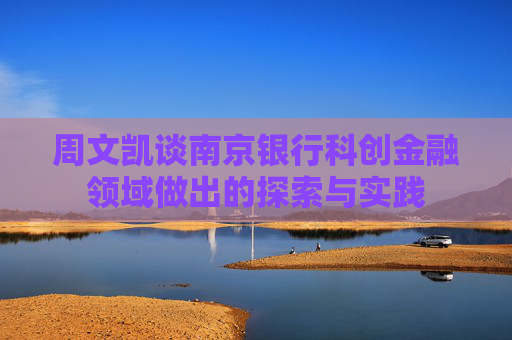 周文凯谈南京银行科创金融领域做出的探索与实践