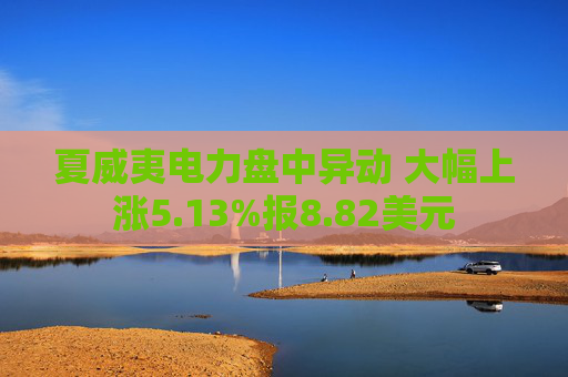 夏威夷电力盘中异动 大幅上涨5.13%报8.82美元