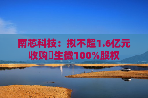 南芯科技：拟不超1.6亿元收购昇生微100%股权